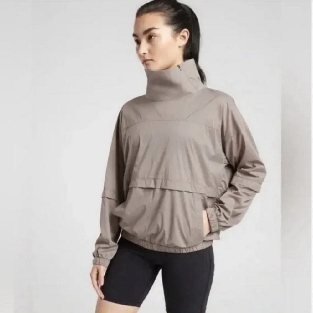 Athleta ran run with it half zip pullover - Picture 1 of 9